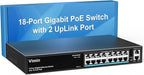 16 Port Gigabit PoE Switch by Vimin