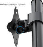 BEWISER Dual Monitor Stand Desk Mount- Vertical Heavy Duty Monitor Riser Fits - Image 6