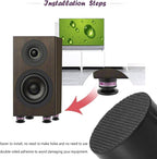 HiFi Speaker Spikes IF03B by Audiocrast, Speaker Vibration Dampener Stand Feet - Image 5