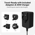 HyperJuice 4-in-1 Wireless Charger Qi2 Magnetic Stand — Fast Wireless Charger - Image 8