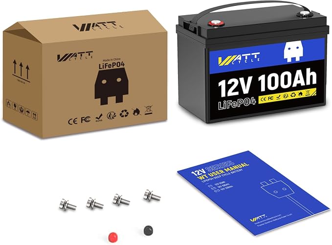 12V 100Ah LiFePO4 Battery, Lithium Battery Up to 15000 Cycles, Low Temperature - Image 9