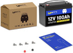 12V 100Ah LiFePO4 Battery, Lithium Battery Up to 15000 Cycles, Low Temperature - Image 9