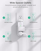 Surge Protector Outlet Extender - Image 4