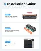 650A Toner Cartridge Set 4-Pack High Yield - Image 4