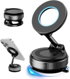 2026 Upgraded Vacuum Magnetic Car Phone Holder 360° Suction Cup Phone Mount by CVchancin