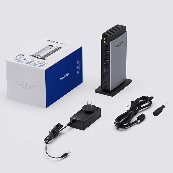 WAVLINK USB C DisplayLink Docking Station - Image 7