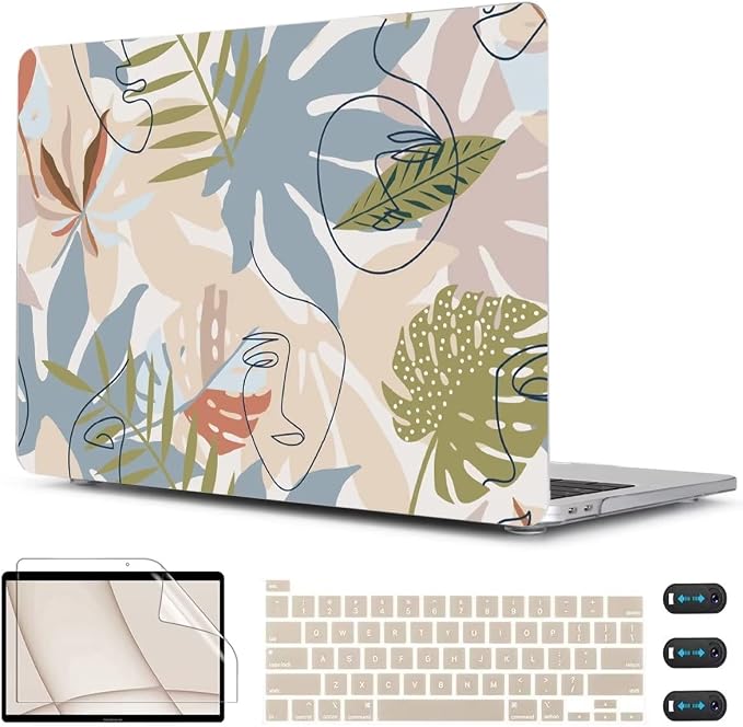 CISSOOK for MacBook Pro 13 inch Case 2023 2022 2021 2020 Release A2338 M2/M1 by CISSOOK
