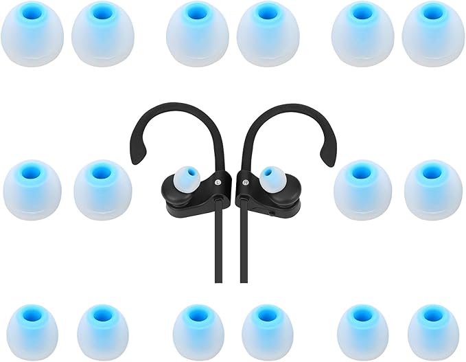 Earbud Tips Ear Bud Tips Soft Anti Slip Washable and Reusable Silicone by Unknown
