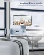 Airplane Travel Essentials Phone Holder, Universal Handsfree Phone Mount - Image 2
