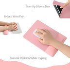 UnivoColors Design-Wave Set of Keyboad Wrist Rest & Mouce Pad, Artificial - Image 6