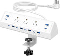 Jgstkcity 130W Desk Clamp Power Strip, 12 USB Ports, Surge Protector, ETL by Jgstkcity