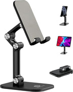 OCYCLONE Phone Stand, Adjustable Height and Angle Foldable Cell Phone Stand by OCYCLONE