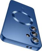 Magnetic for Samsung Galaxy S25 Case Slim Soft Silicone Bumper Shockproof by LEKEVO