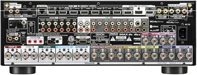 Denon AVR-X6800H 11.4 Channel 8K Receiver - Image 3