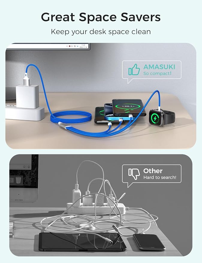Travel Essentials Multi Charging Cable - Image 3