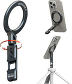 Magnetic Tripod Phone Mount, Travel Phone Grip by MOSENVKA