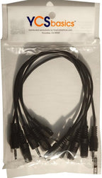 5 Pack of YCS Basics 1 Foot 3.5mm Headphone Extension Cables - Image 2