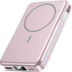 Magnetic Portable Charger, 10000mAh Power Bank, 5 in 1 Portable Charger by Unknown