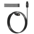 Adoreen Ultra-Thin Slim Digital Optical Audio Cable 15FT, Fiber Optic SPDIF by Adoreen