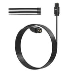 Adoreen Ultra-Thin Slim Digital Optical Audio Cable 15FT, Fiber Optic SPDIF by Adoreen