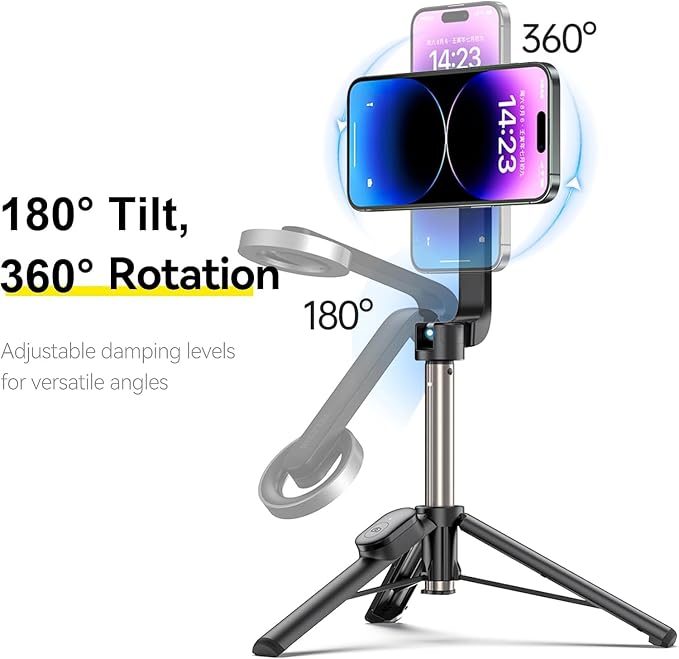 Tripod for iPhone, Selfie Stick for iPhone - Image 4