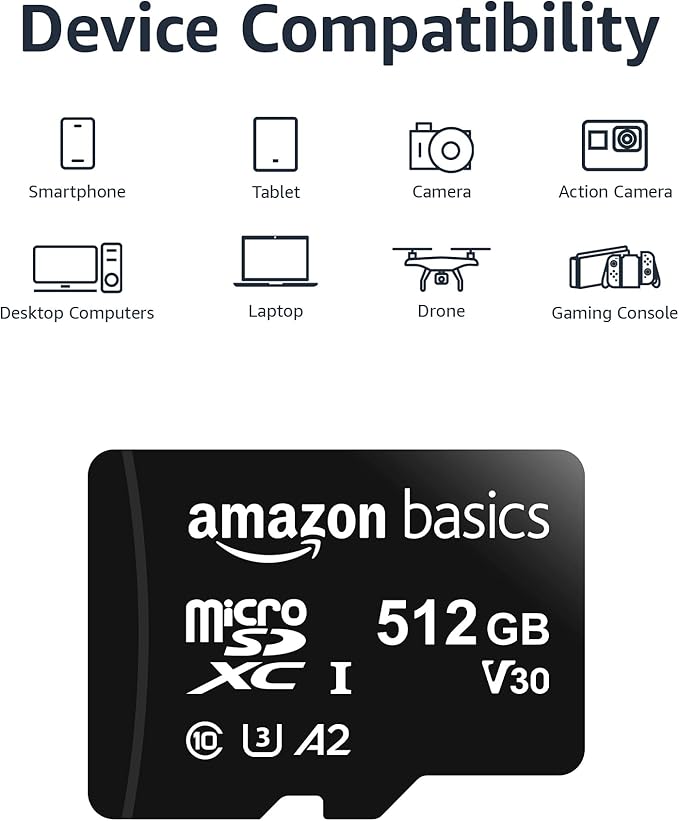 Amazon Basics microSDXC Memory Card - Image 3