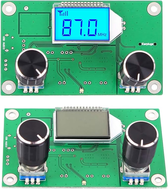 Digital FM Receiver Module, Icstation Radio Receiver Module Digital Stereo - Image 2