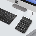 Wired Number Pad, USB Numpad 23 Key Numeric Keypad Financial Accounting - Image 7