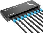 MT-VIKI 4K 1x8 HDMI Splitter 1 in 8 Out, 8 Port Powered HDMI Splitter Multi - Image 8