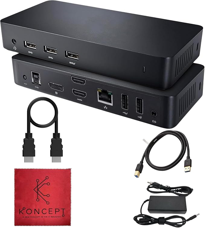 D3100 Dock USB 3.0 Ultra HD/4K Triple Display by Amazon+Renewed