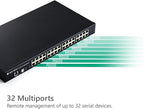 32-Port Console Server, RS232 Serial to Ethernet Device Server - Image 3