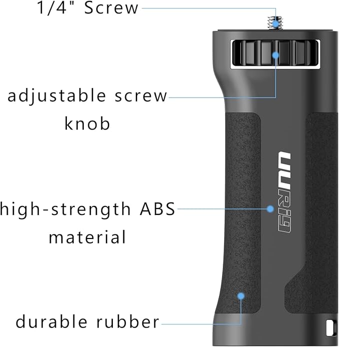 UURig Camera Handle Grip 1/4" Screw - Image 2