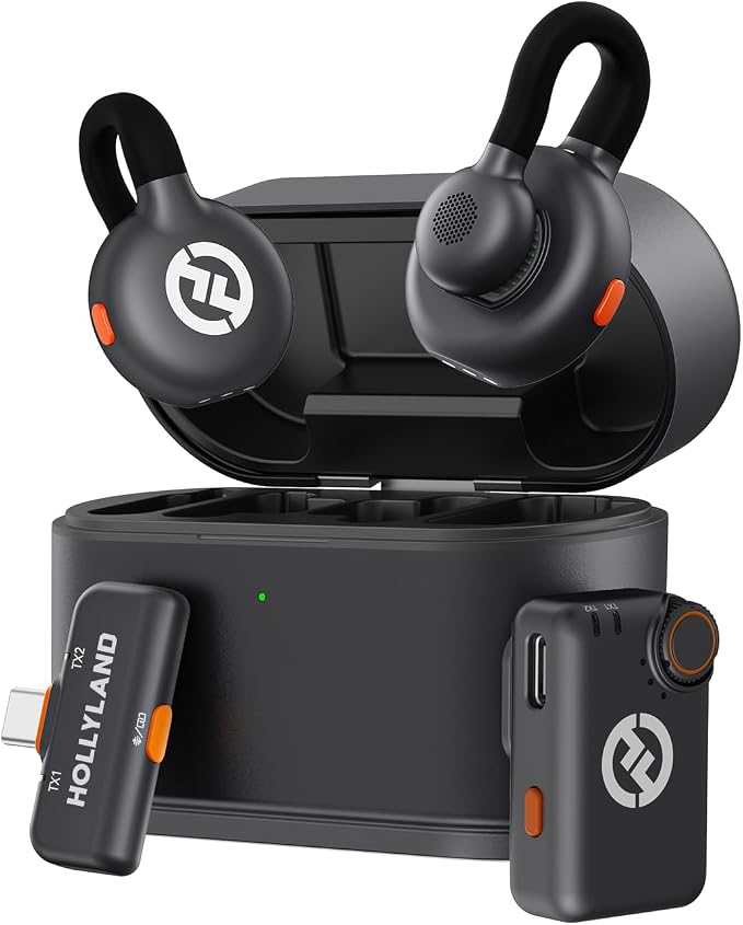 Hollyland Lark M2S Mini Combo Wireless Microphone by Hollyland