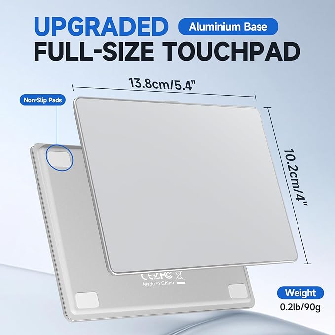 Wired Trackpad for Windows 10/11, High-Precision Multi-Touch Portable Trackpad - Image 5