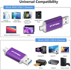 Thkailar 128GB USB C Flash Drive 3.1, USB C Thumb Drive 3.0 Up to 150MB/s Read - Image 4