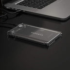 SABRENT 2.5 Inch SATA to USB 3.0 Tool Free Clear External Hard Drive Enclosure - Image 8