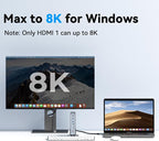 DisplayLink Docking Station Triple 4K@60Hz Monitor - Image 7