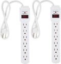 Amazon Basics Surge Protector Power Strip, 6-Outlet by AmazonBasics