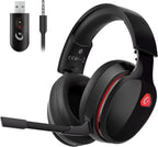 2.4GHz Wireless Gaming Headset for PS5, PS4 Fortnite & Call of Duty/FPS Gamers by Gtheos