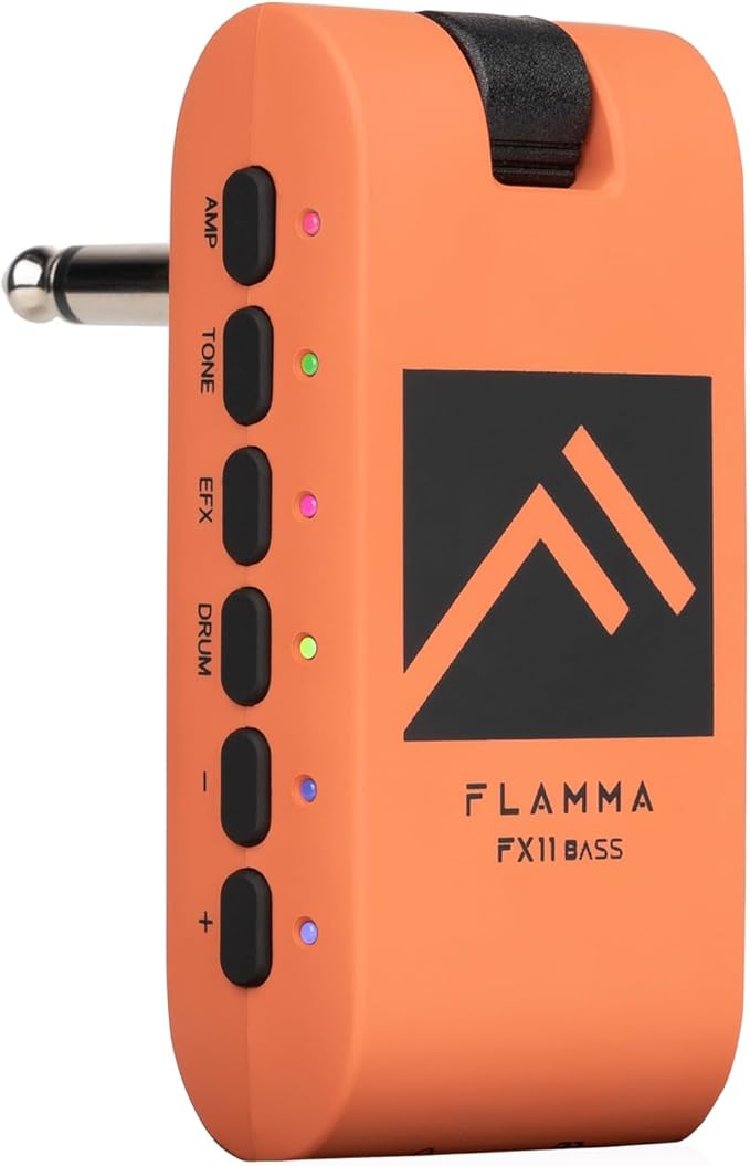 FLAMMA Bass Headphone Amp Portable Modeling Headphone Amplifier by FLAMMA