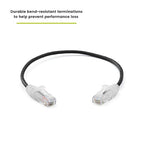 TRUECABLE Cat6 Component Rated Patch Cable, Unshielded, 28AWG Solid Copper - Image 5