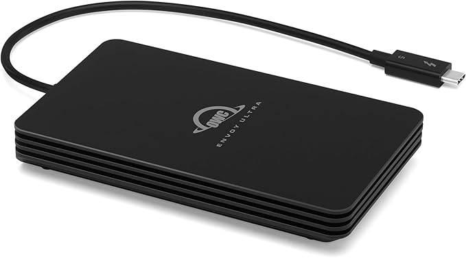 OWC 4TB Envoy Ultra Thunderbolt 5 Portable SSD Enclosure External Drive by OWC