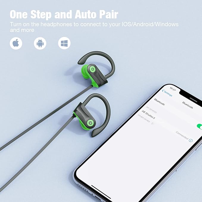Boean Wireless Headphones Workout Headphones Bluetooth 5.3 - Image 4