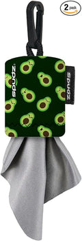 SPUDZ Ultra Microfiber Lens Cleaner – Closable Pouch, Washable – by ALPINEINNOVATIONS
