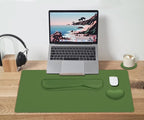 Large Keyboard Mouse Pad Set, Extended Mouse Pad+Keyboard Wrist Rest Support - Image 6
