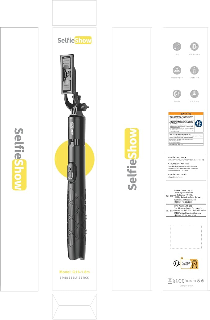 Aluminum 71" Phone Tripod with Remote, Extendable & Compatible with iPhone - Image 10