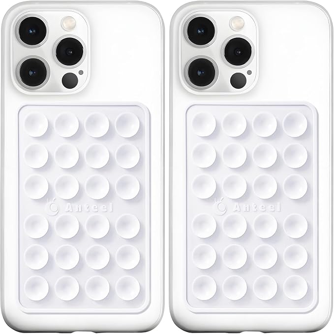 Anteel MAX Silicone Suction Phone Case Adhesive Mount, Upgraded Super Strong by PKYAA