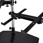Pyle Portable Dual Laptop Stand – Standing Table Holder - Image 4