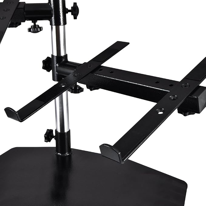 Pyle Portable Dual Laptop Stand – Standing Table Holder - Image 4