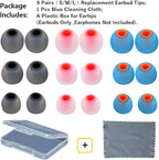 Silicone Earbud Tips Earbuds Replacement Ear Tips Gels Bud - Image 2